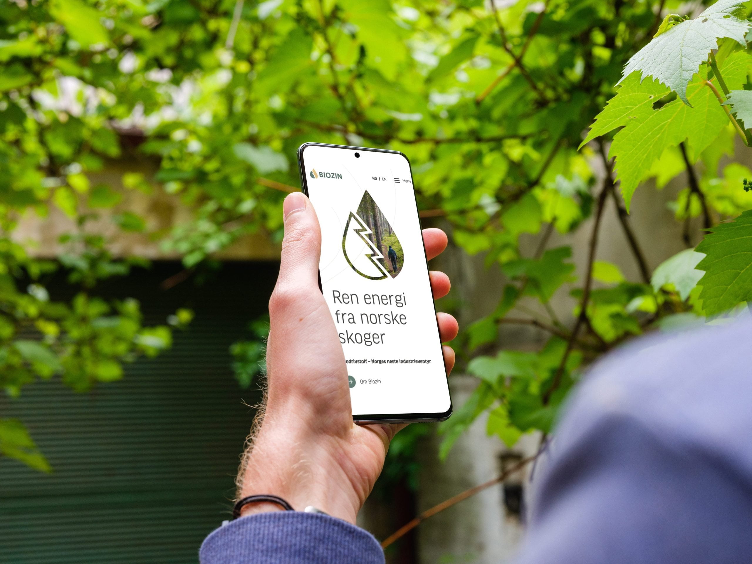 Biozin.no på mobil