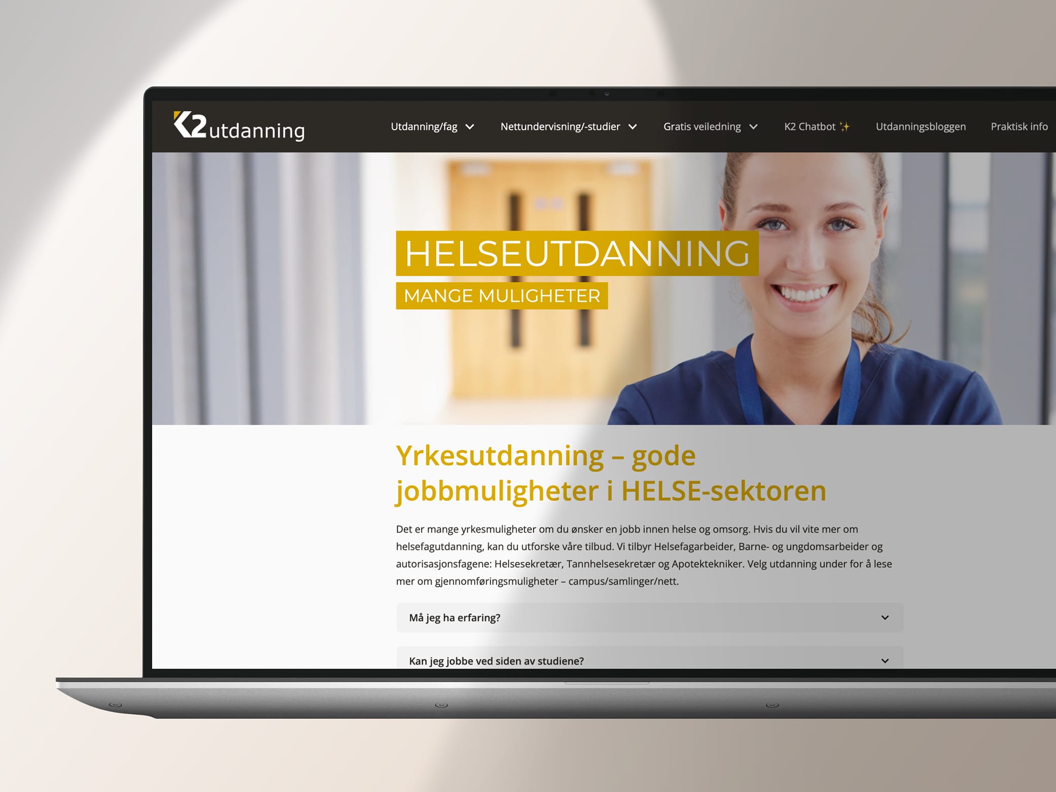 Integrert løsning: For K2 er den digitale plattformen en helt sentral del av virksomheten. Kursadministrasjon, påmeldinger, kundeoppfølging og kommunikasjon skjer i dag sømløst i én løsning.