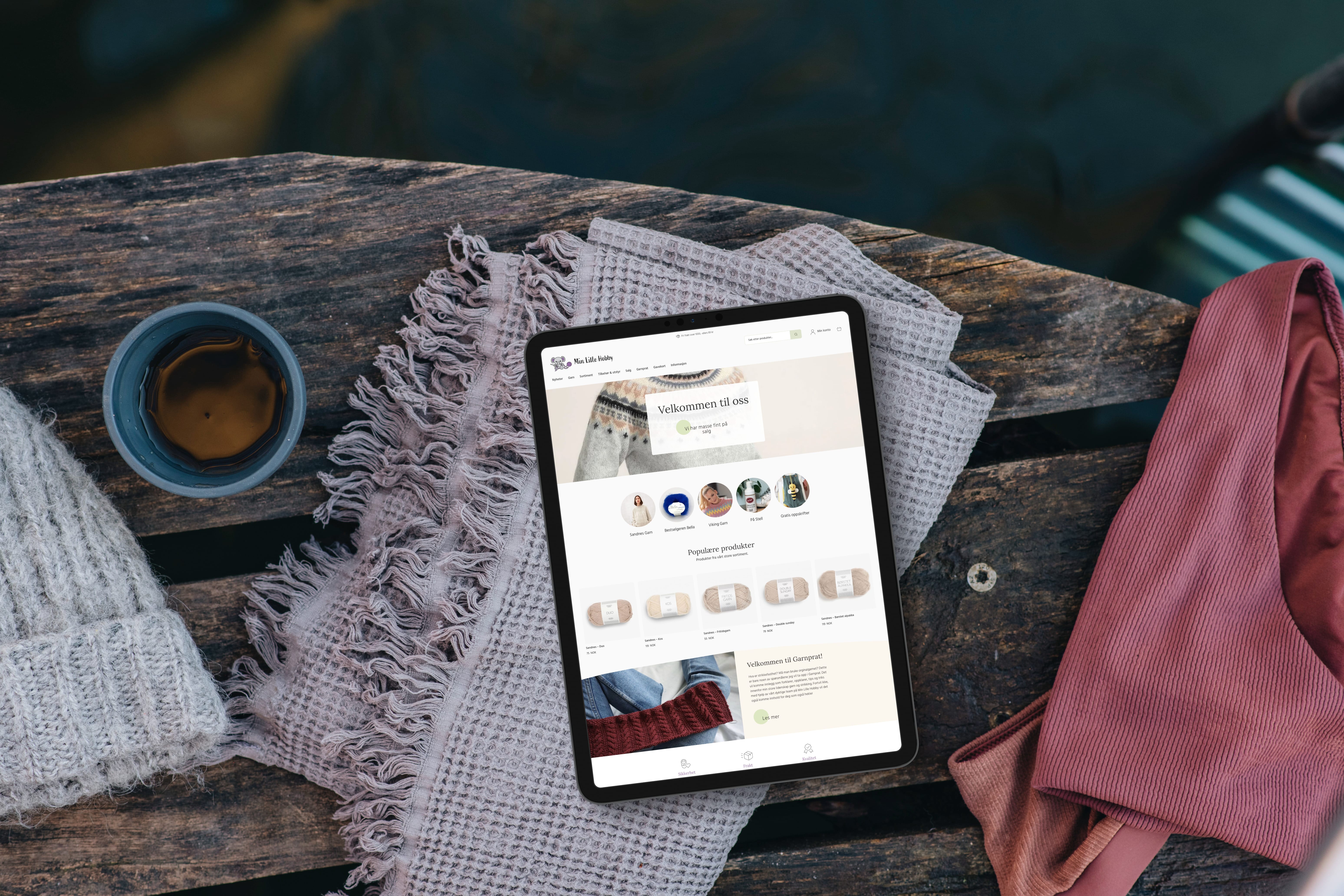 For Min Lille Hobby har vi utviklet en skreddersydd WooCommerce-løsning og bidratt i hele leveransen, fra webdesign og kreativ plattform til UX/UI/UU. Nettbutikken samler vareflyt og innhold som kurs, veiledninger og lokale arrangementer i én og samme løsning.